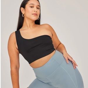 Girlfriend collective black Bianca bra S